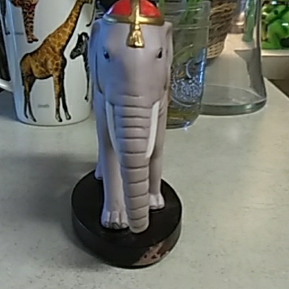 F. Mint Carousel Elephant VINTAGE - Picture 5 of 5